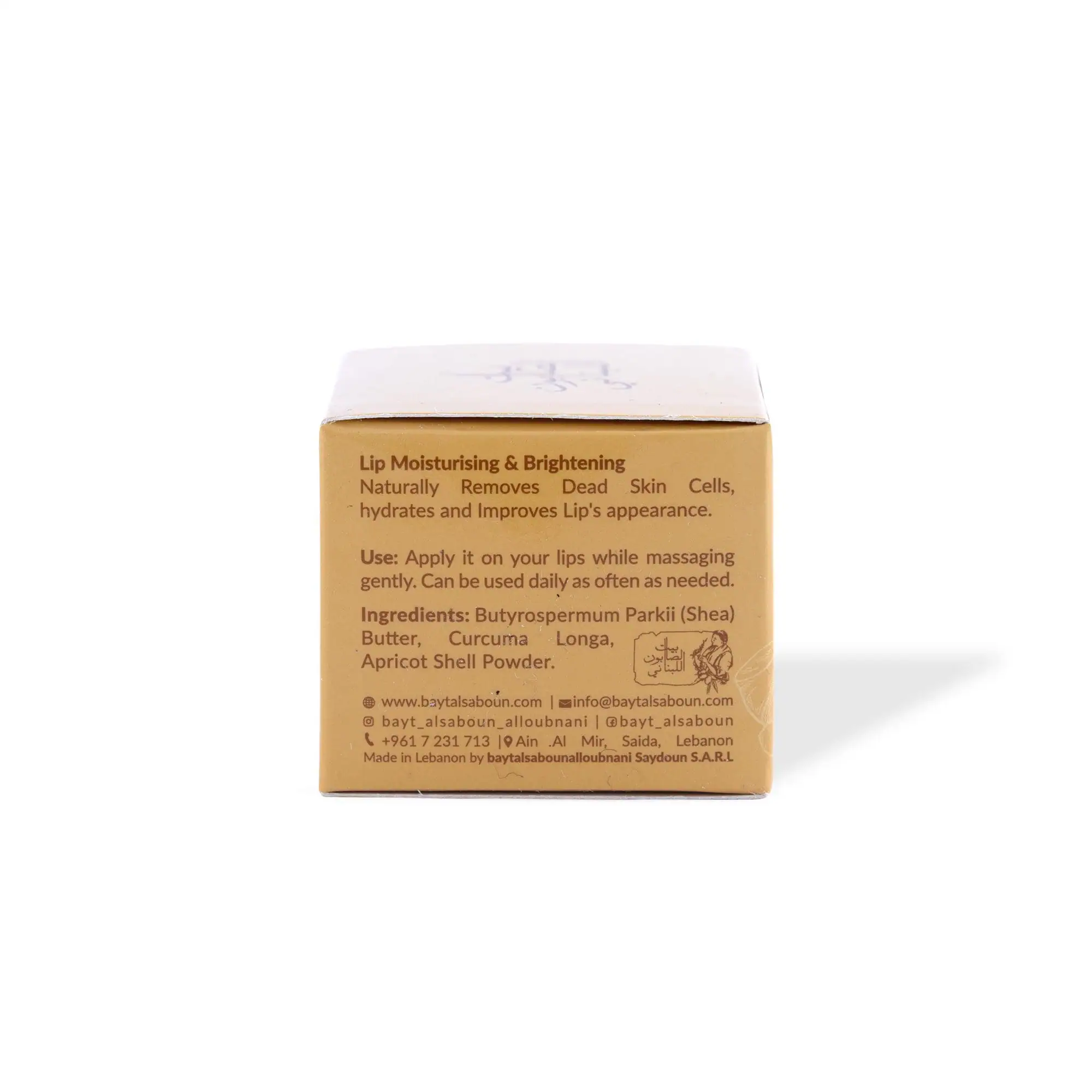 Turmeric Lip Scrub 20g - Image 3