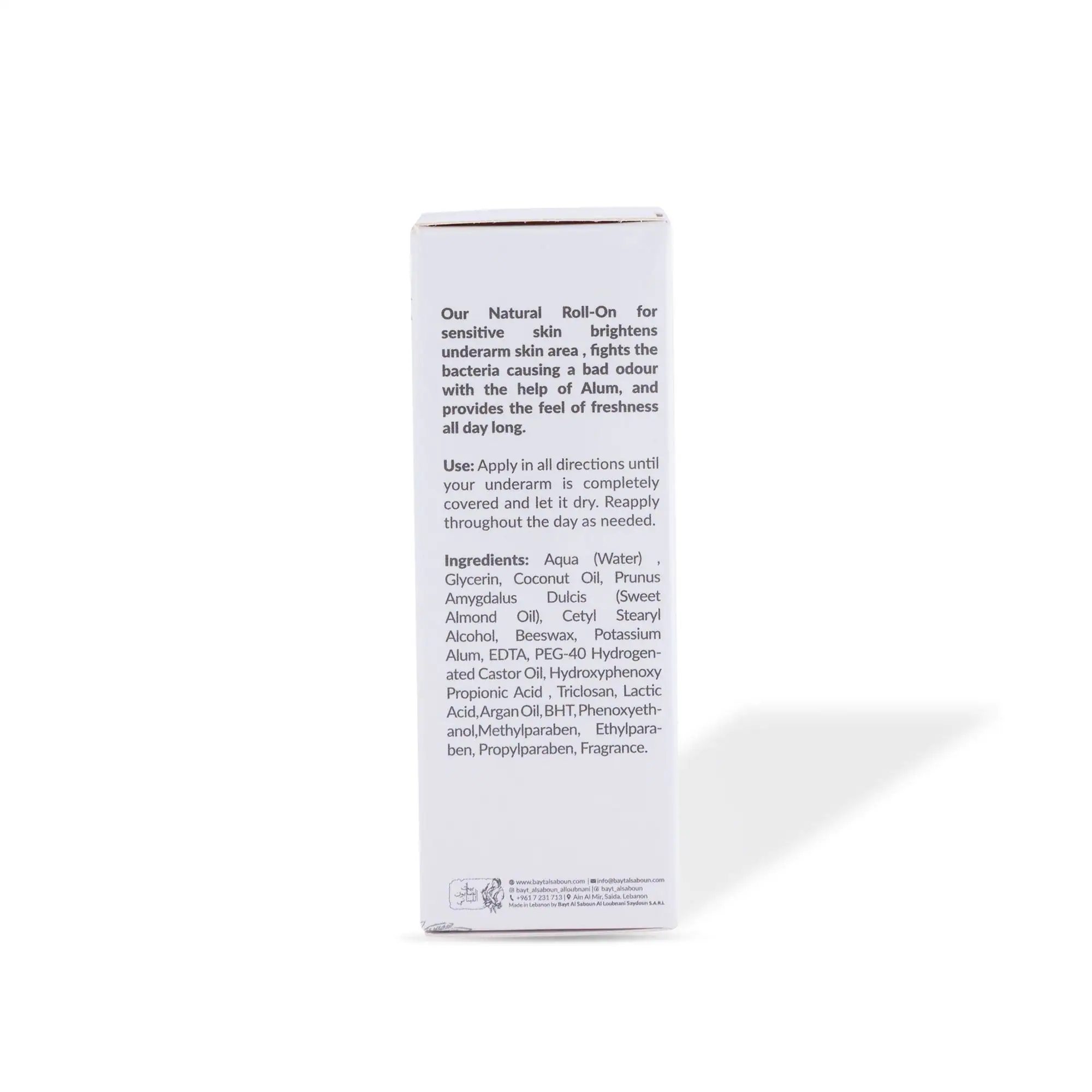 Argan Bakhour Brightening Roll-on Deodorant 50ml - Image 3