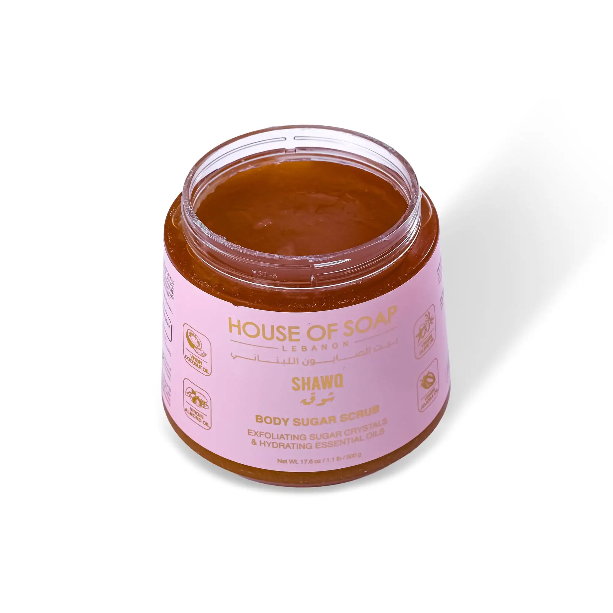 Shawq Body Sugar Scrub 500g - Image 2
