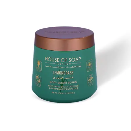 Lemongrass Body Sugar Scrub 500g