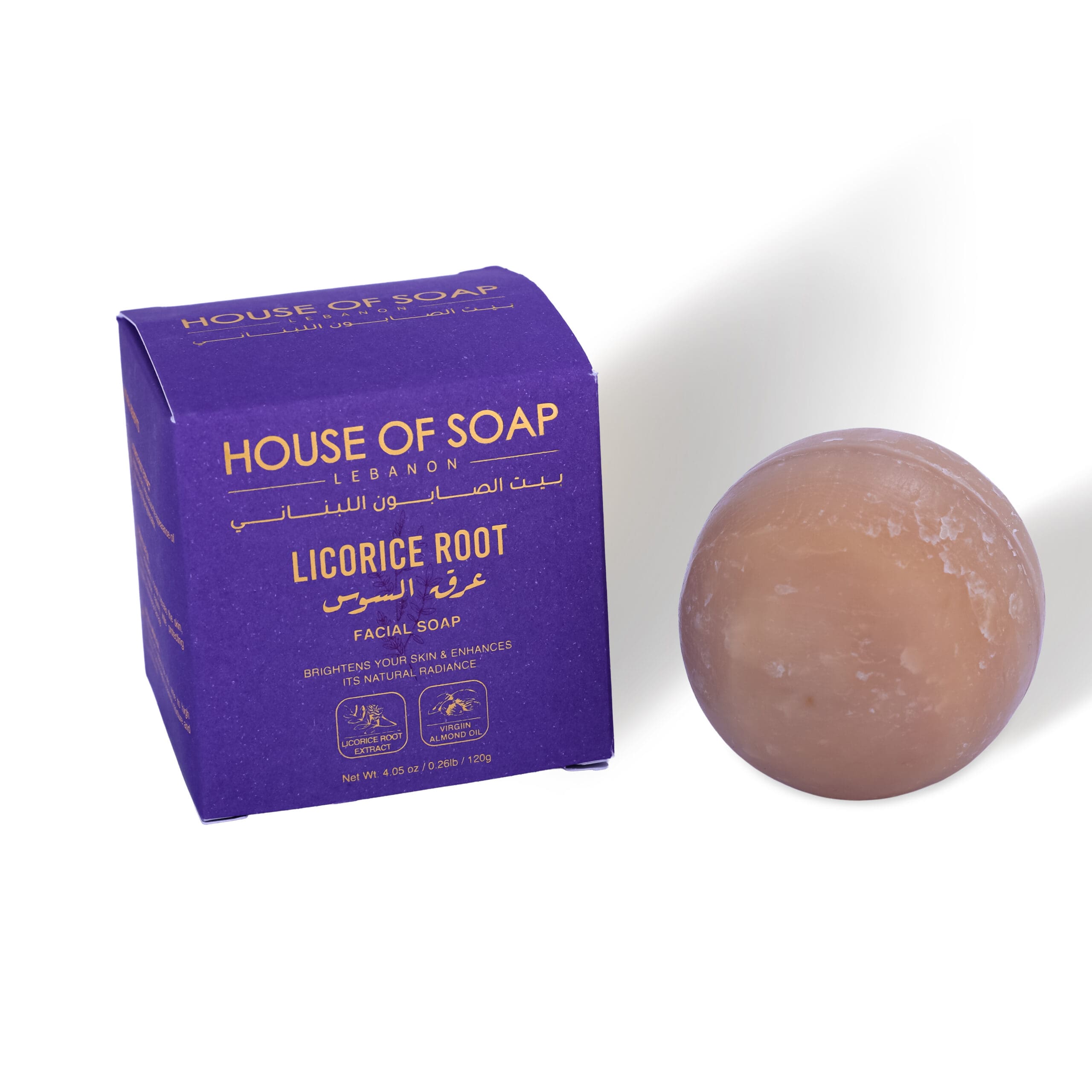 Licorice Root Face Soap 120g